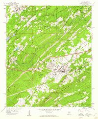 Leeds 1959 topographic map preview