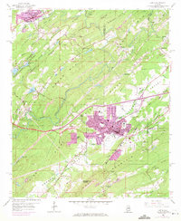 Leeds 1959 topographic map thumbnail