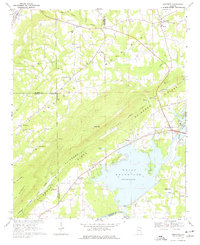 Leesburg 1967 topographic map thumbnail