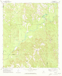 Leon 1971 topographic map thumbnail