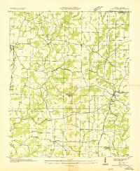 Lexington 1936 topographic map thumbnail