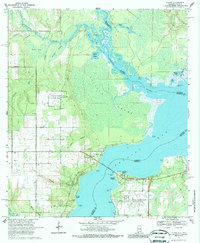Lillian 1970 topographic map preview