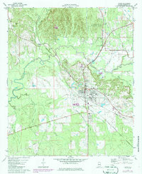 Linden 1970 topographic map thumbnail