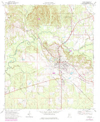Linden 1970 topographic map thumbnail