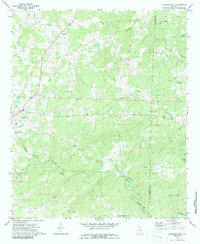 Lineville East 1970 topographic map thumbnail