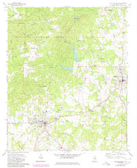 Lineville West 1969 topographic map thumbnail