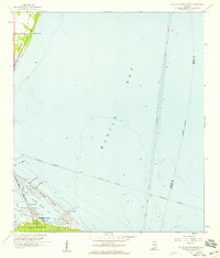Little Dauphin Island 1958 topographic map thumbnail