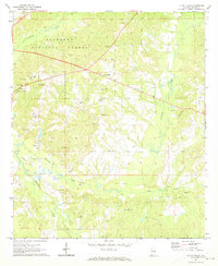 Little Texas 1971 topographic map thumbnail