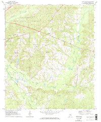 Little Texas 1971 topographic map thumbnail
