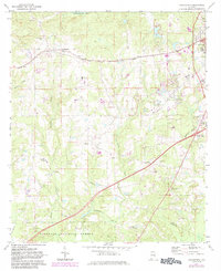 Loachapoka 1971 topographic map thumbnail
