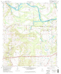 Lowndesboro 1981 topographic map thumbnail