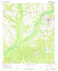 Luverne 1971 topographic map thumbnail