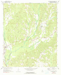 Maplesville East 1971 topographic map thumbnail