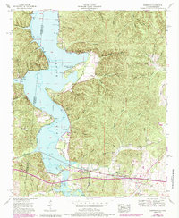 Margerum 1953 topographic map thumbnail