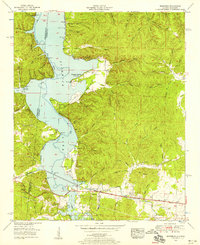 Margerum 1953 topographic map thumbnail