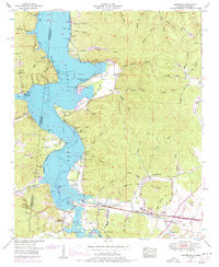 Margerum 1953 topographic map thumbnail