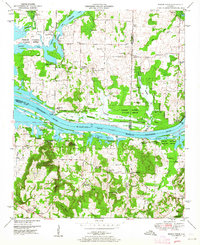 Mason Ridge 1949 topographic map thumbnail