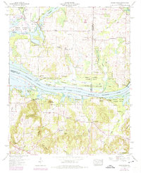 Mason Ridge 1949 topographic map thumbnail