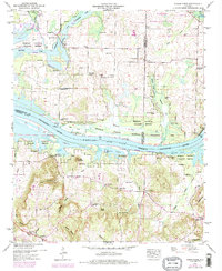 Mason Ridge 1949 topographic map thumbnail