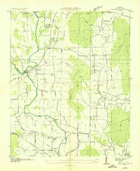 Maysville 1936 topographic map thumbnail