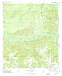 Mexia 1972 topographic map thumbnail