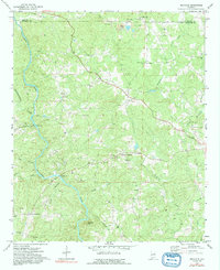 Micaville 1970 topographic map thumbnail