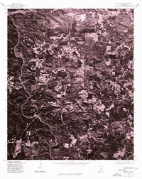 Micaville 1975 topographic map thumbnail