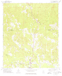 Millry North 1974 topographic map thumbnail