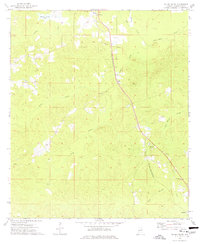 Millry South 1974 topographic map thumbnail