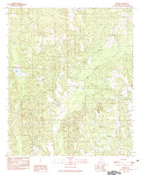 Milton 1982 topographic map thumbnail