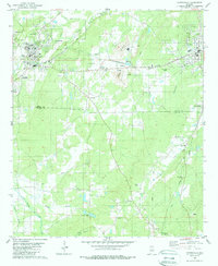 Montevallo 1980 topographic map preview