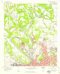 Montgomery North 1958 topographic map thumbnail