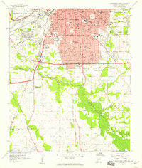 Montgomery South 1958 topographic map thumbnail
