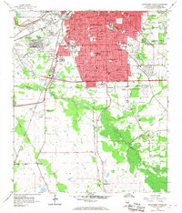 Montgomery South 1958 topographic map thumbnail