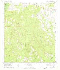 Moodys Crossroads 1971 topographic map thumbnail