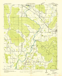 Moontown 1936 topographic map preview