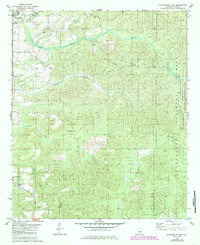 Moundville East 1980 topographic map thumbnail