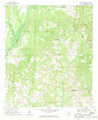 Mount Andrew 1968 topographic map thumbnail
