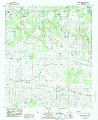 Mount Meigs 1987 topographic map thumbnail