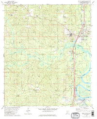 Mount Vernon 1982 topographic map thumbnail