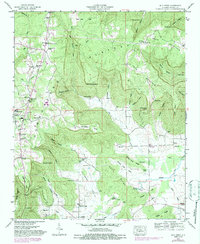 Mud Creek 1948 topographic map thumbnail