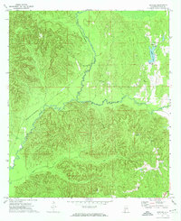 Natchez 1972 topographic map thumbnail