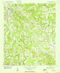 Nauvoo 1950 topographic map thumbnail