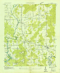 New Hope 1936 topographic map thumbnail