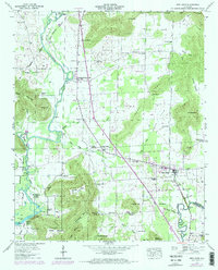 New Hope 1947 topographic map thumbnail