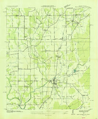New Market 1936 topographic map thumbnail