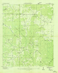 Newburg 1936 topographic map thumbnail