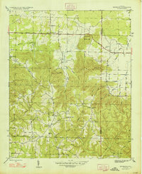 Newburg 1947 topographic map thumbnail