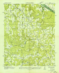 Newsome Sinks 1936 topographic map thumbnail