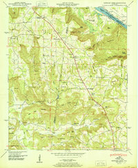 Newsome Sinks 1950 topographic map thumbnail